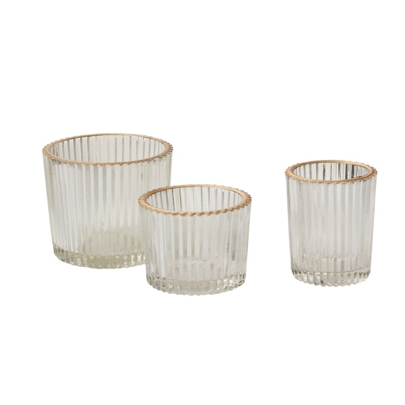 Remi Gold Rimmed Votive