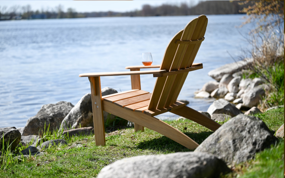 Adirondack Chair - Natural Teak