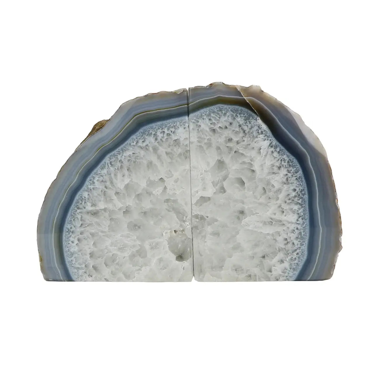 Agate Bookends