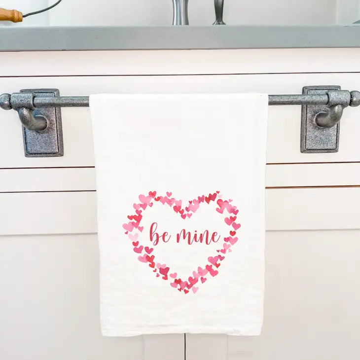 Be Mine Tea Towel