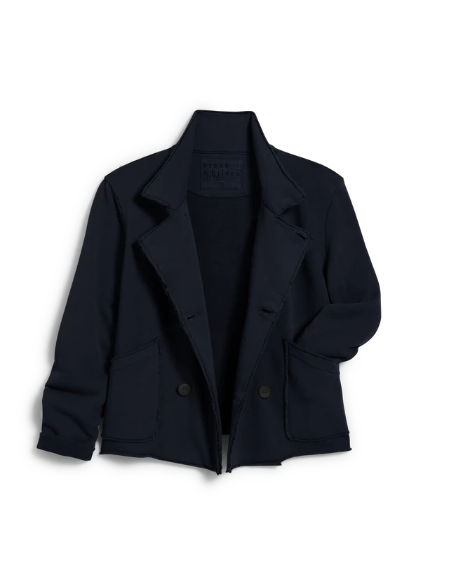 Frank and Eileen Mini Belfast Crop Peacoat
