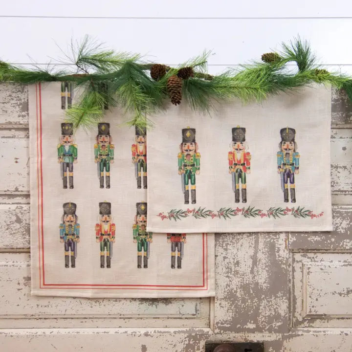 Nutcrackers Tea Towel, Set of 2