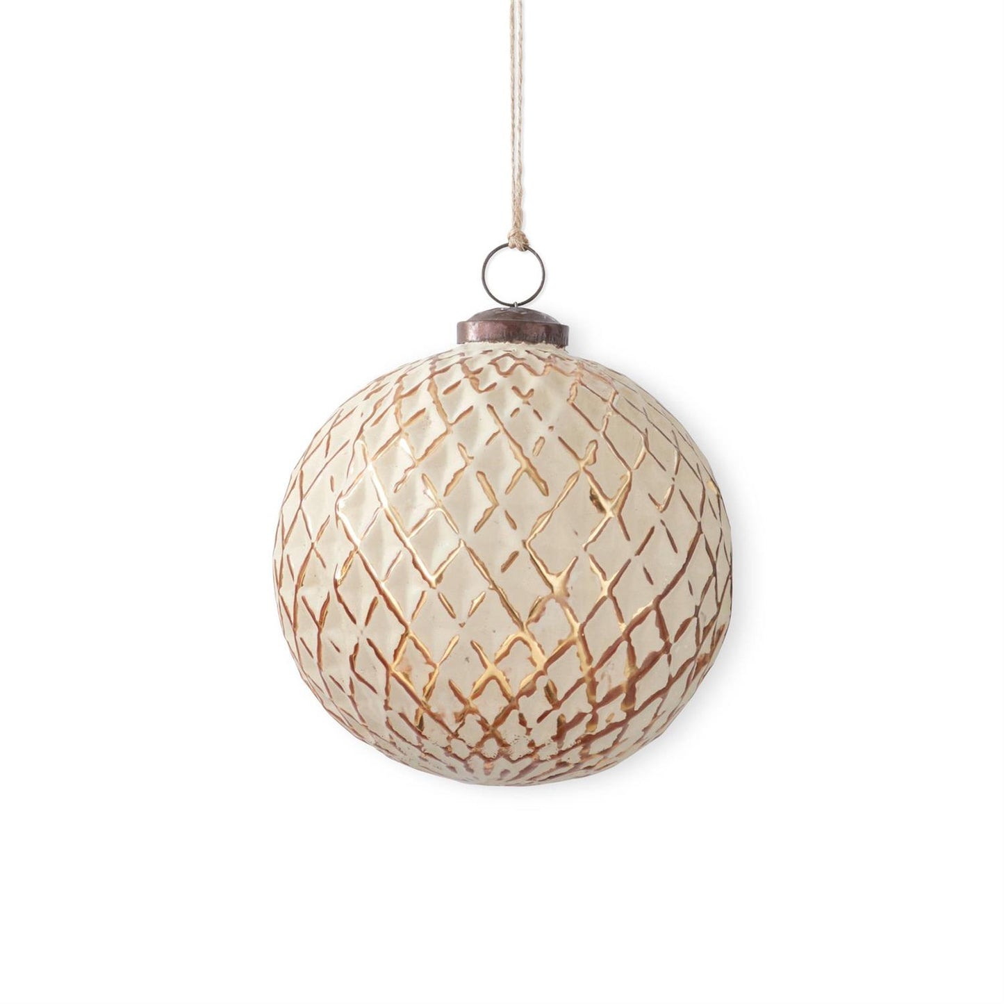 Cream and Gold Ornmanent