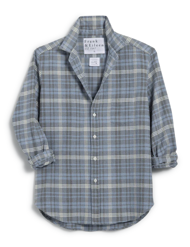 Eileen Relaxed Button-up Cashmere Touch Shirt