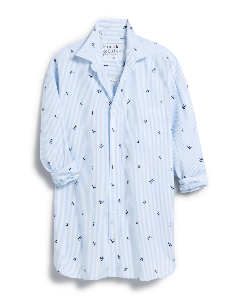 Mackenzie One-Size F&E Button-Up Stripe Shirt