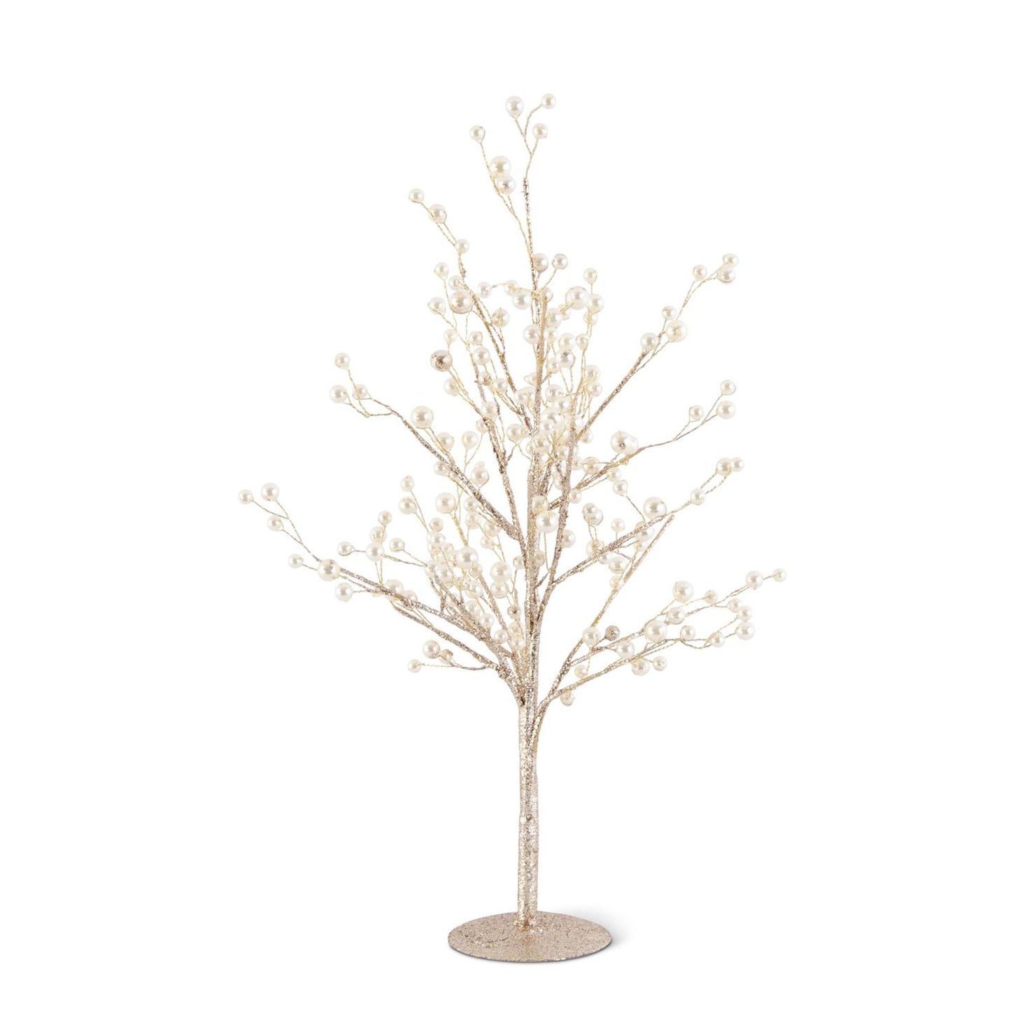 Gold Glittered Twig Tree
