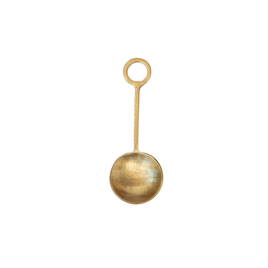 Gold Hammered Spoon