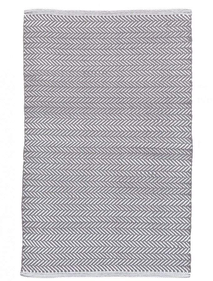 Herringbone Shale In/Out 2x3 Rug