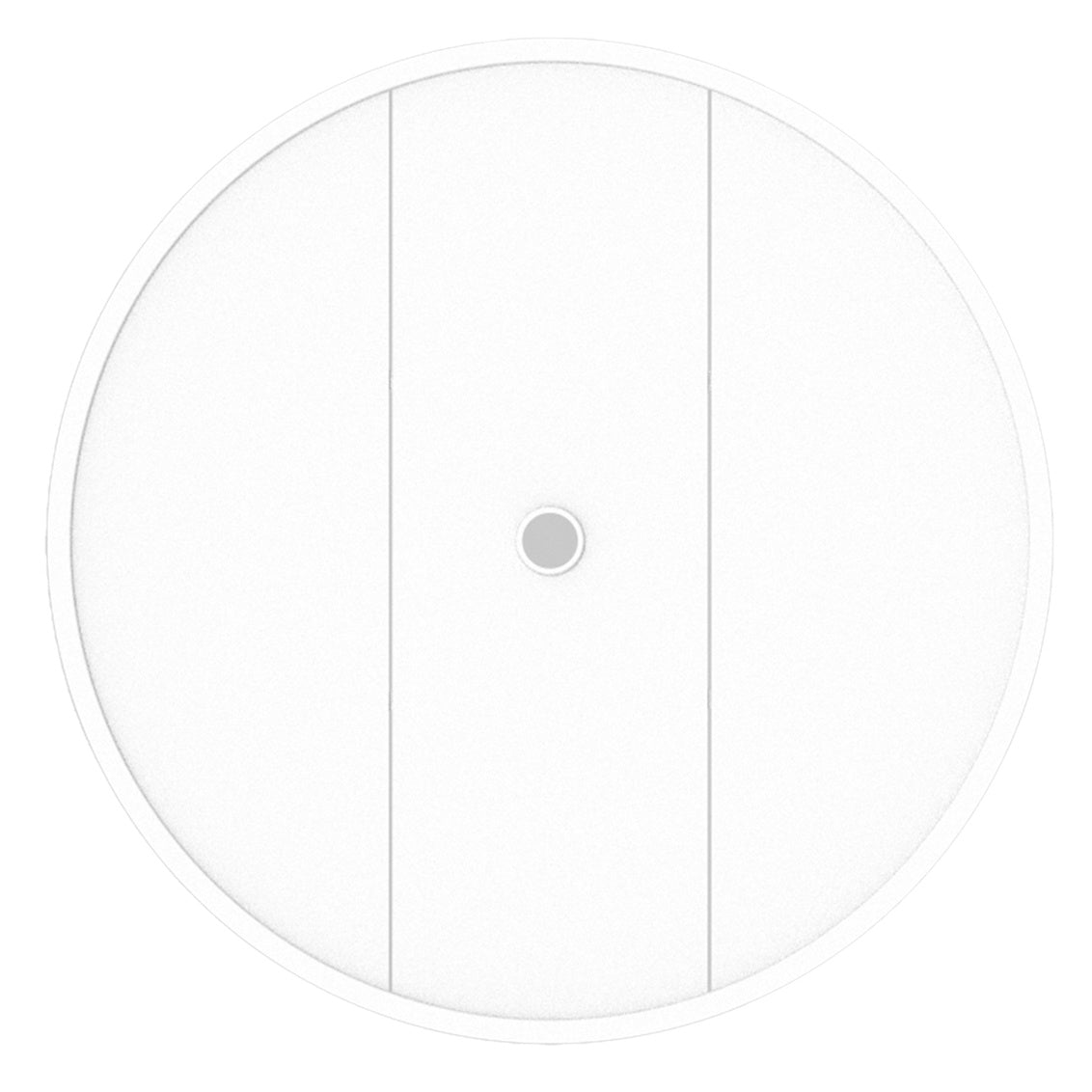 Horizon 36" Round Table Top, Chalk