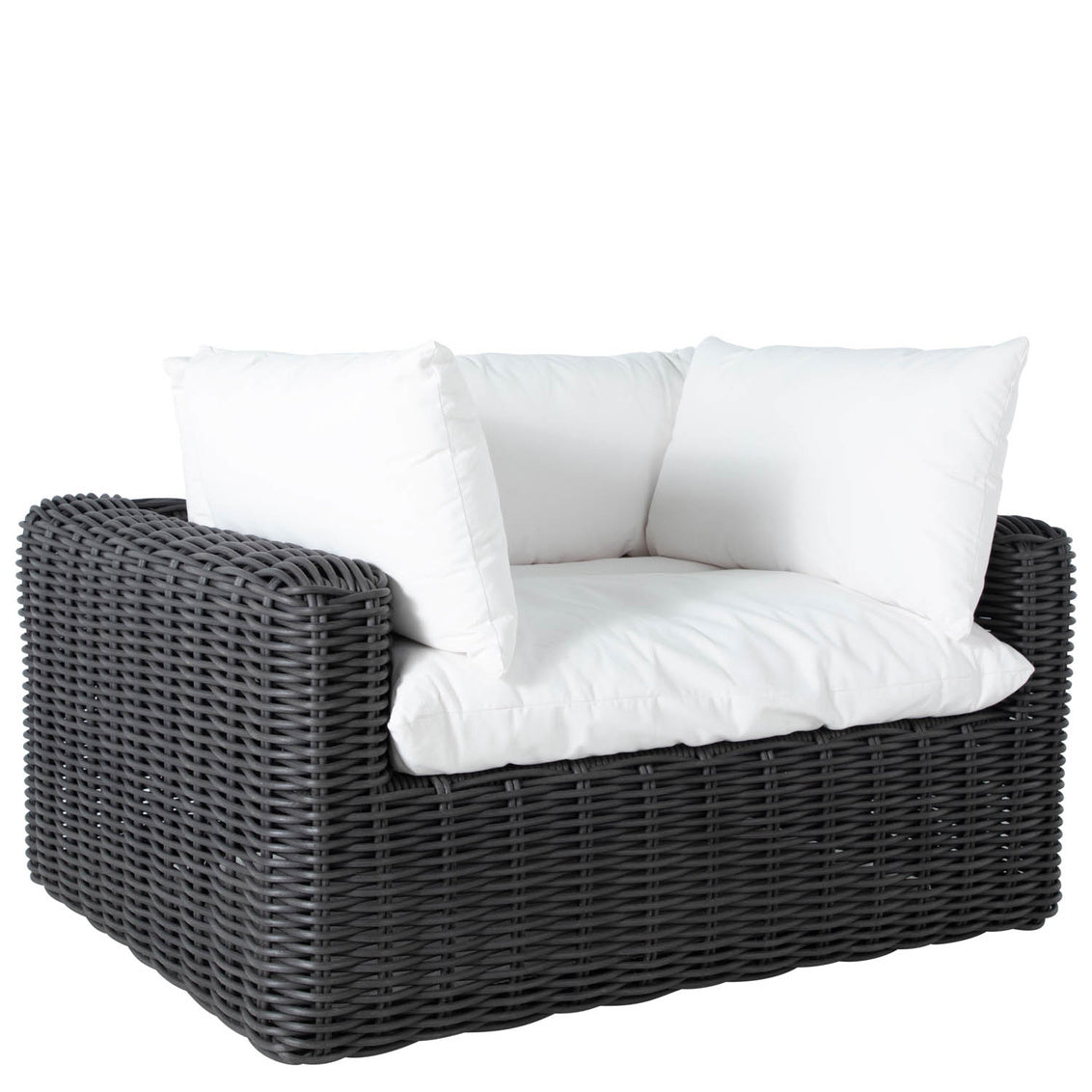 Montecito Woven Sofa - Onyx