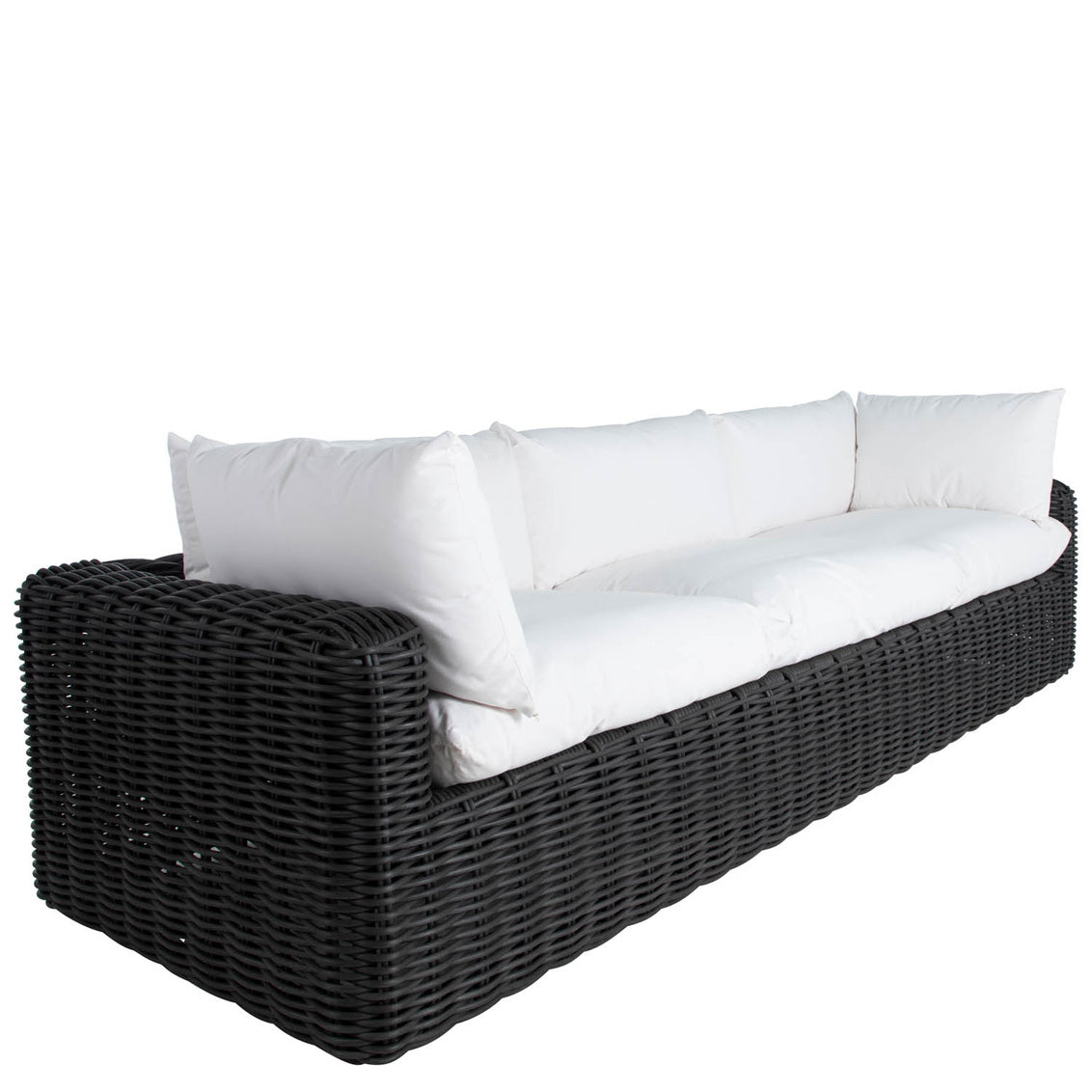 Montecito Woven Sofa - Onyx