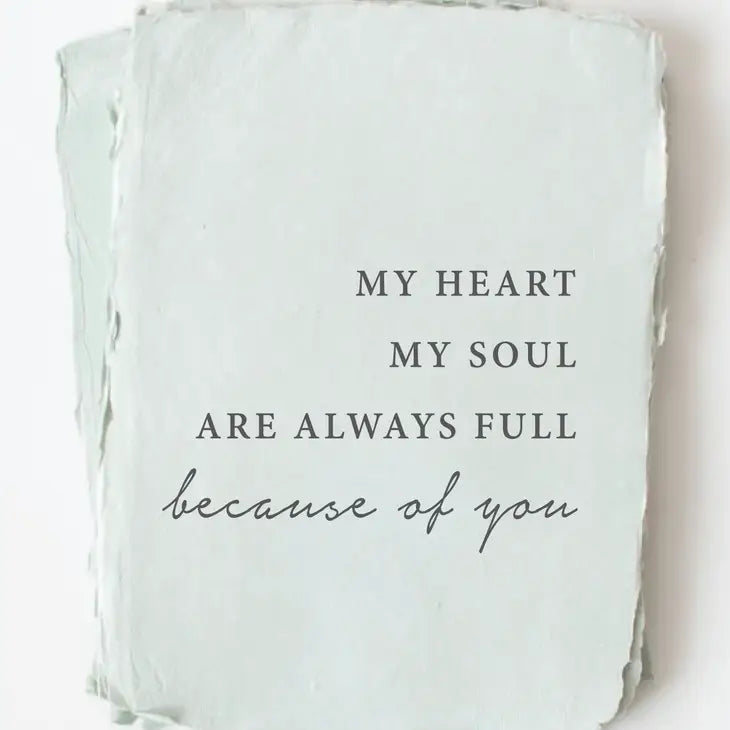 Handmade Paper Card