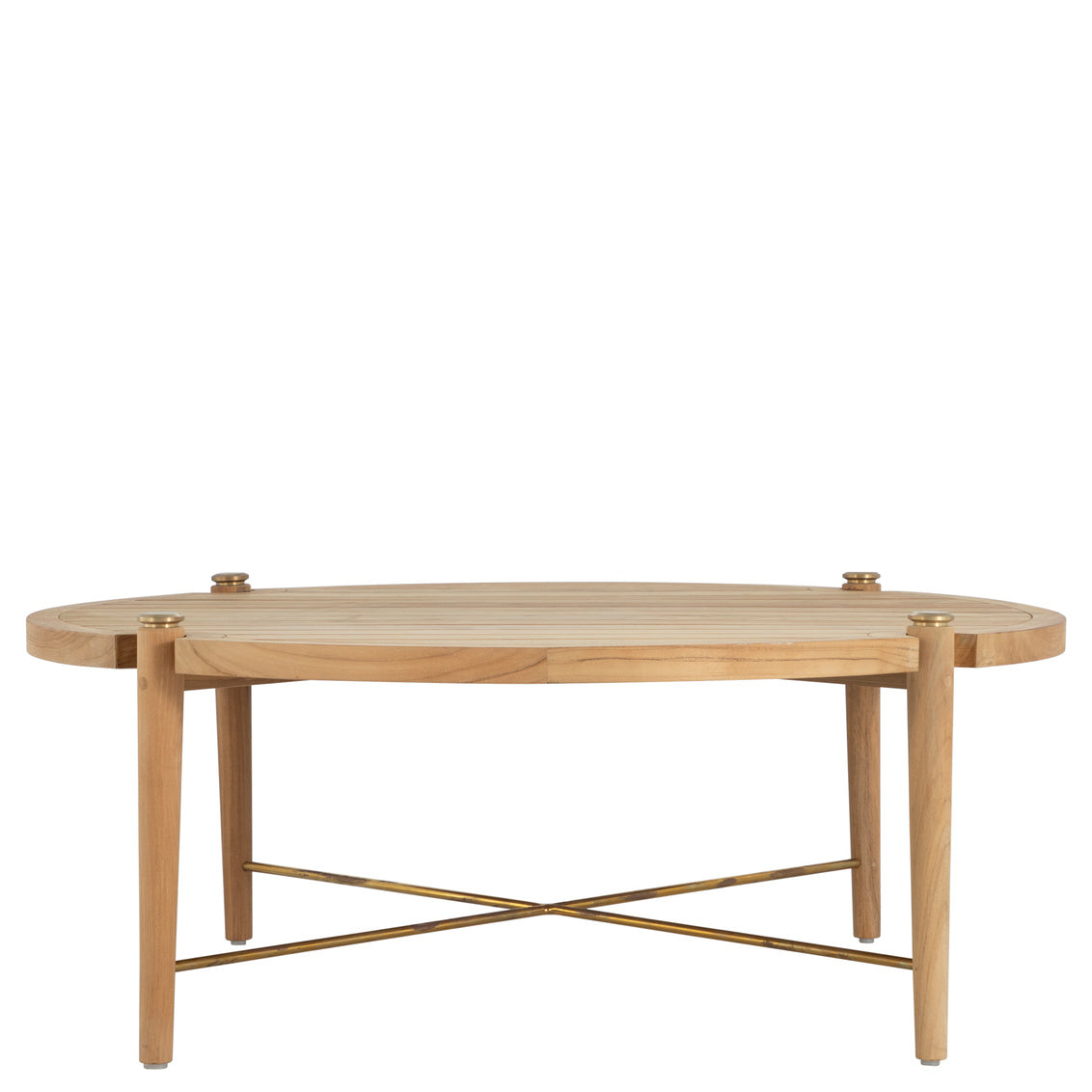 Pacifica Coffee Table Round Natural Teak