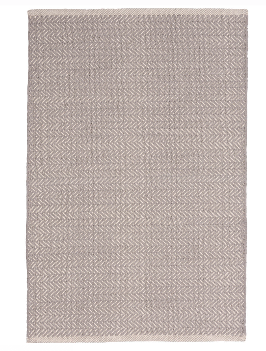 Herringbone Handwoven Cotton Rug