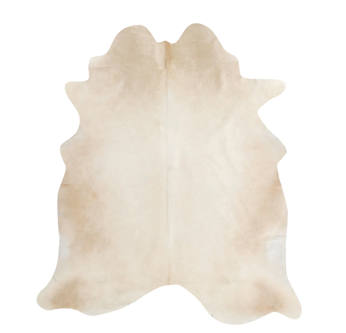 Champagne XL Cowhide Rug 7'2" x 6'4"