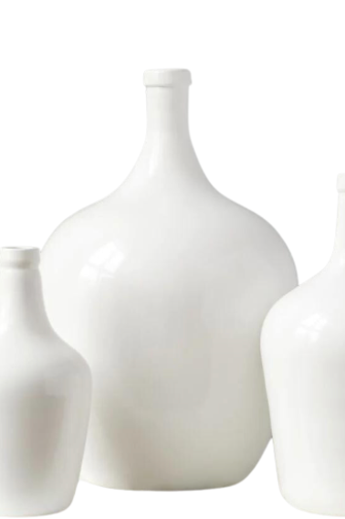 Large White Demijohn