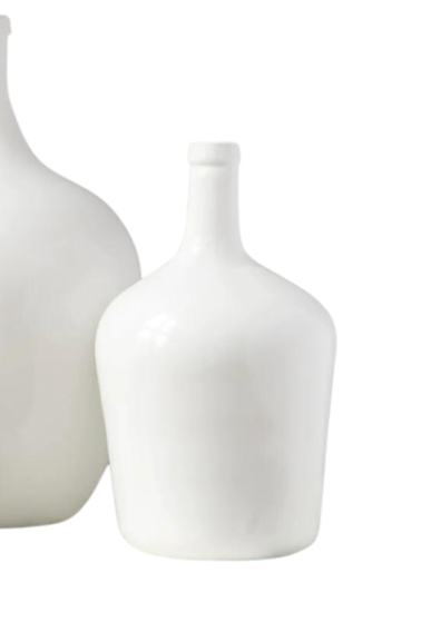 Medium White Demijohn