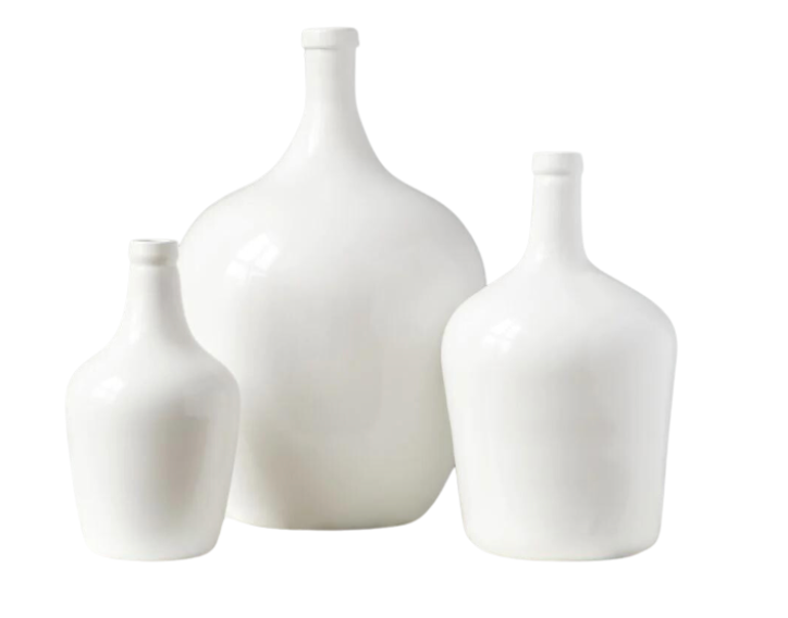 Medium White Demijohn