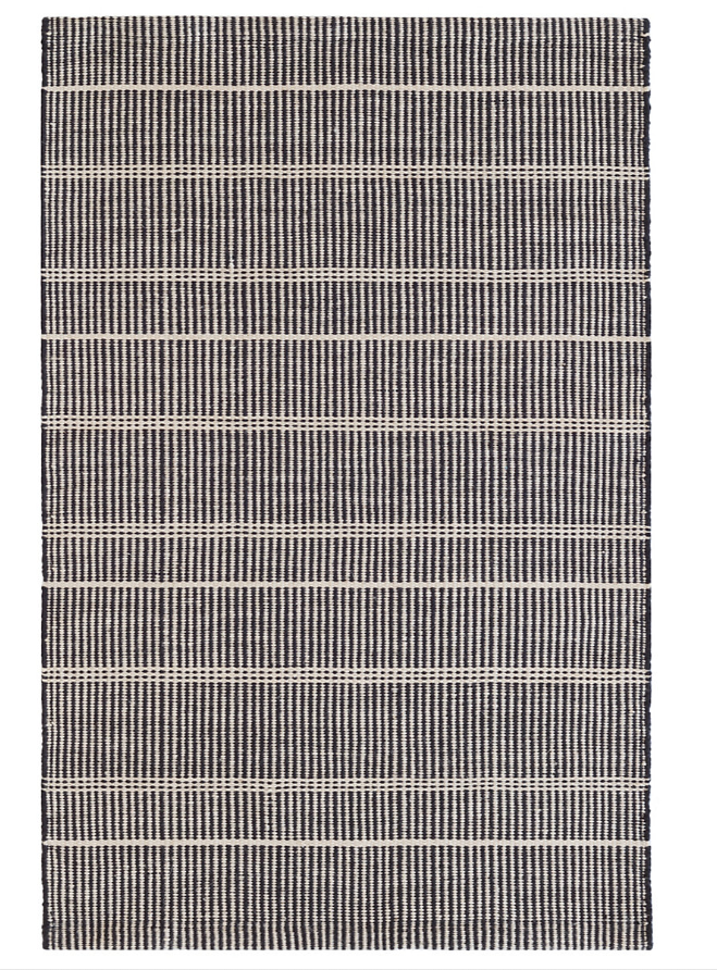 Samson Black In/Out 2x3 Rug