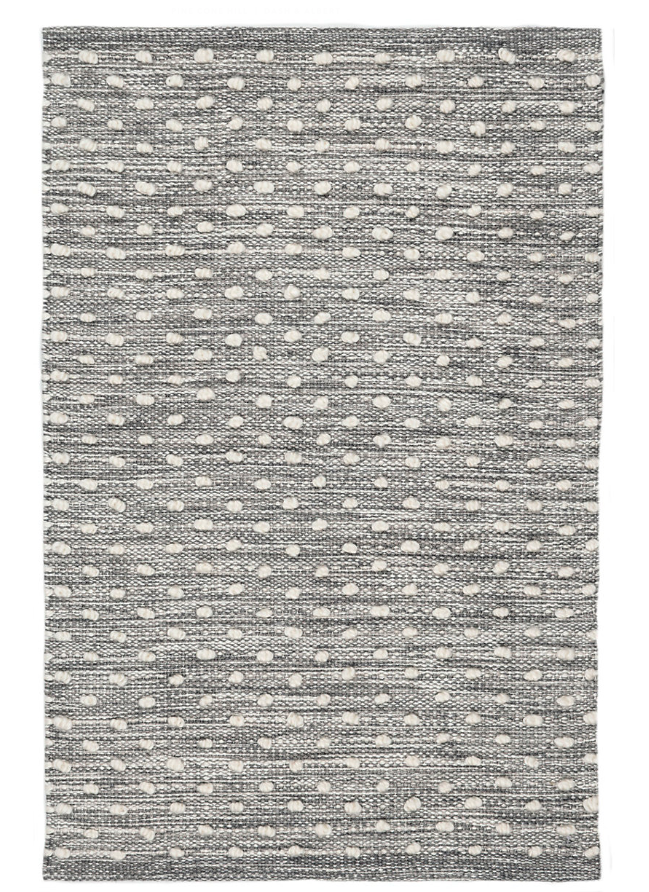 Hobnail Grey Performance Rug 8x10