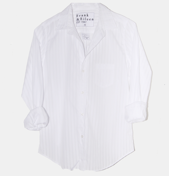 Barry Sheer Stripe Button Down Shirt