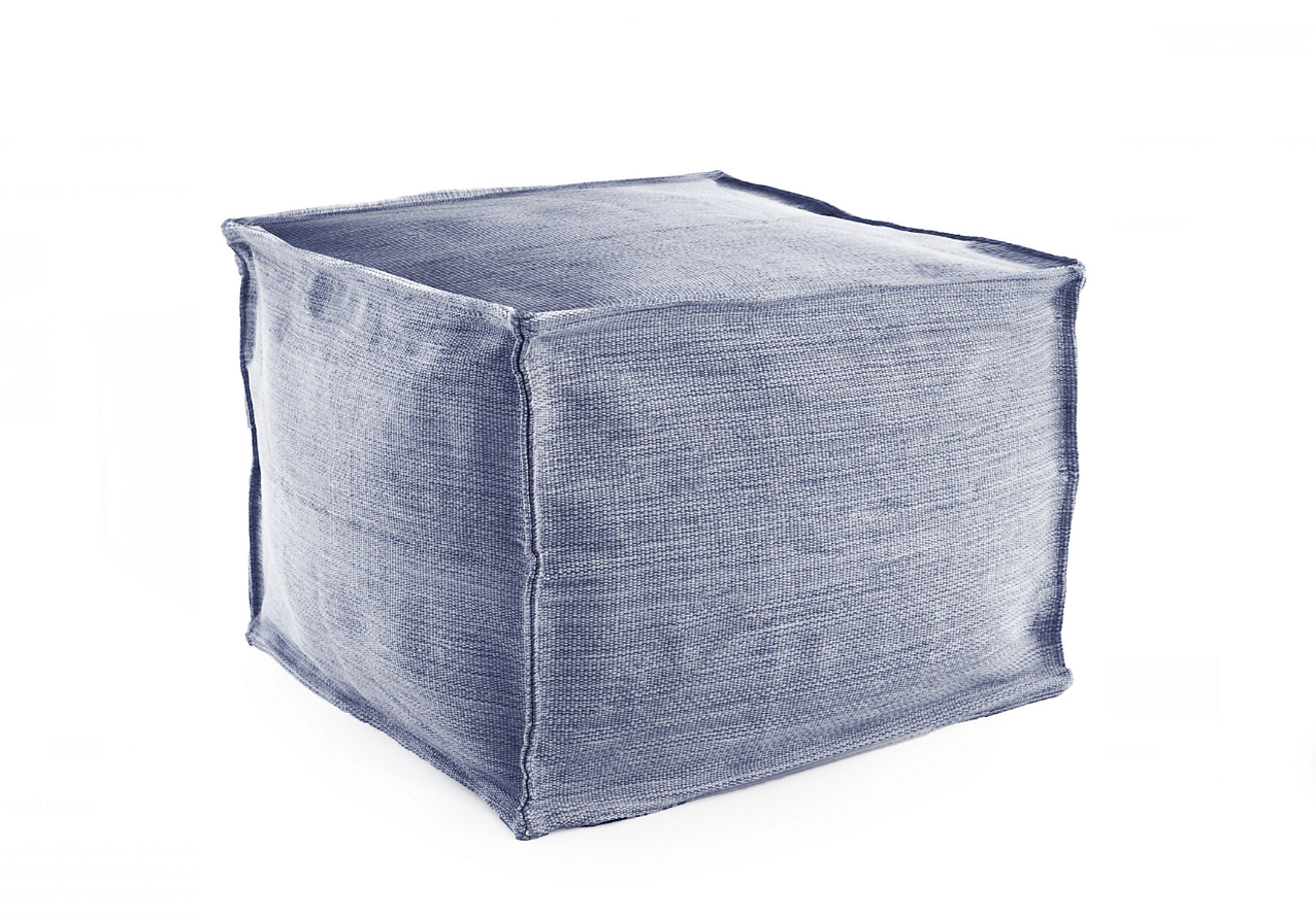 Mingled In/Outdoor Pouf