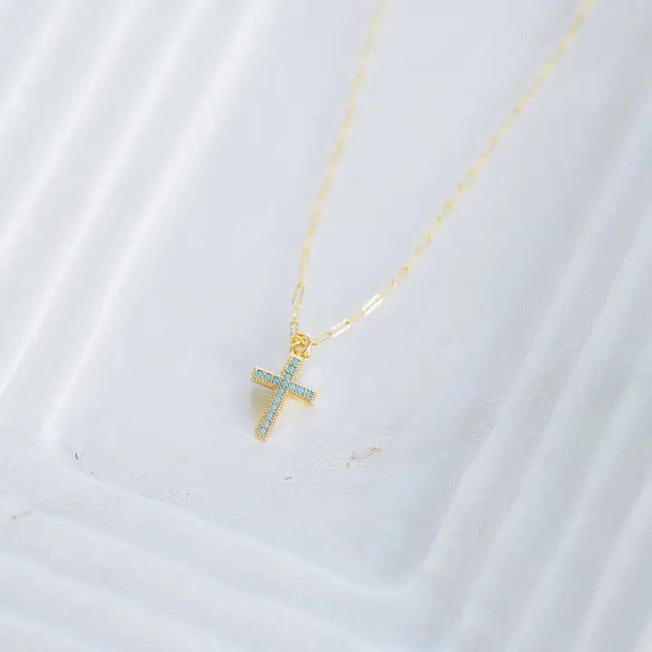 Stevie Cross Necklace