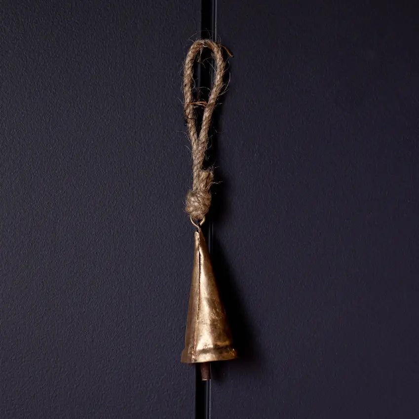 Golden Bell Ornament
