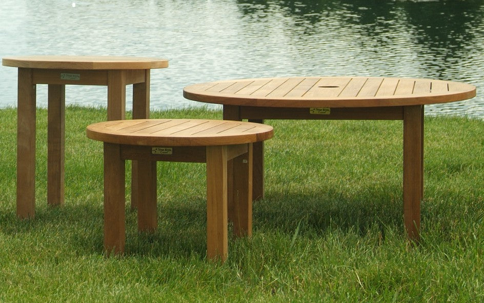 Canterbury Low Round 20" Side Table