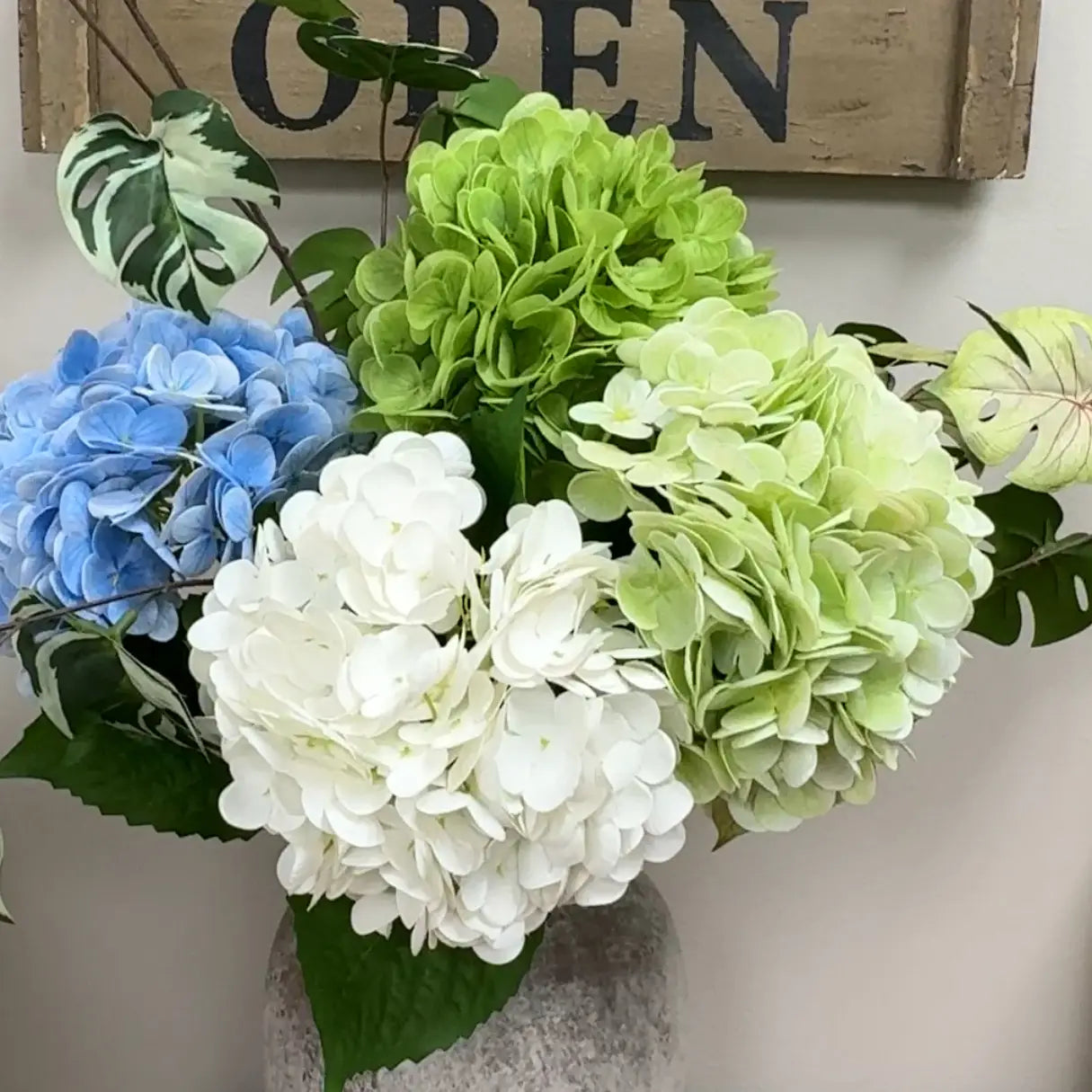 Ultra Realistic Real Touch Hydrangea