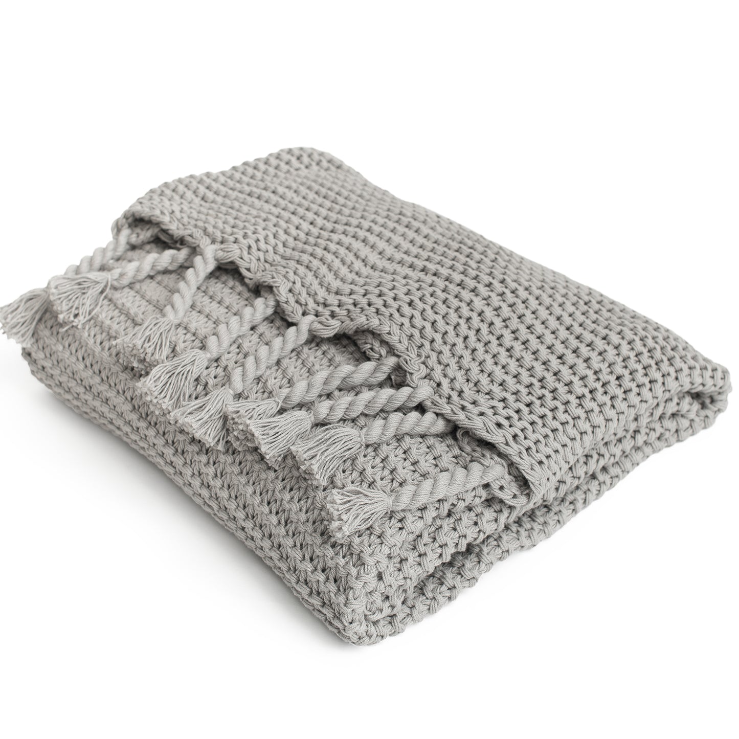 Organic Cotton Comfy Knit Throw