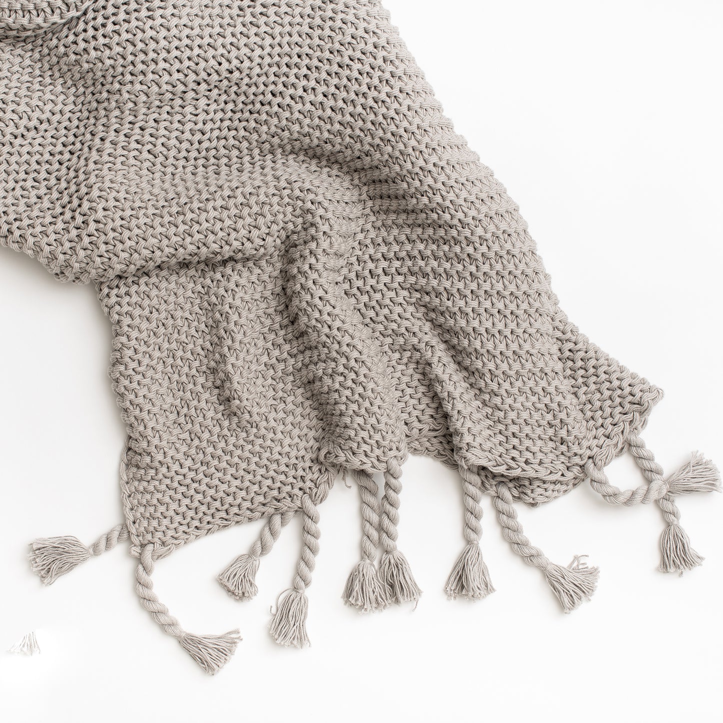 Organic Cotton Comfy Knit Throw