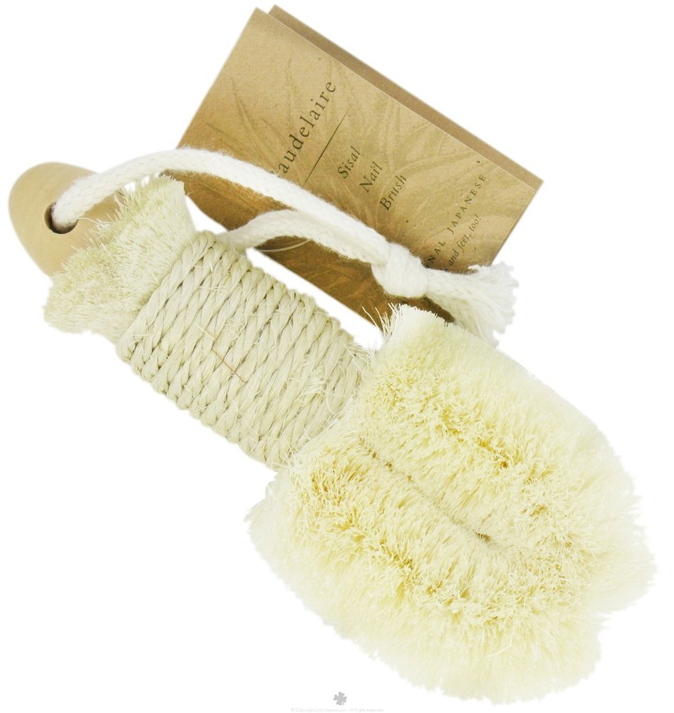 Sisal Nail Brush 6"