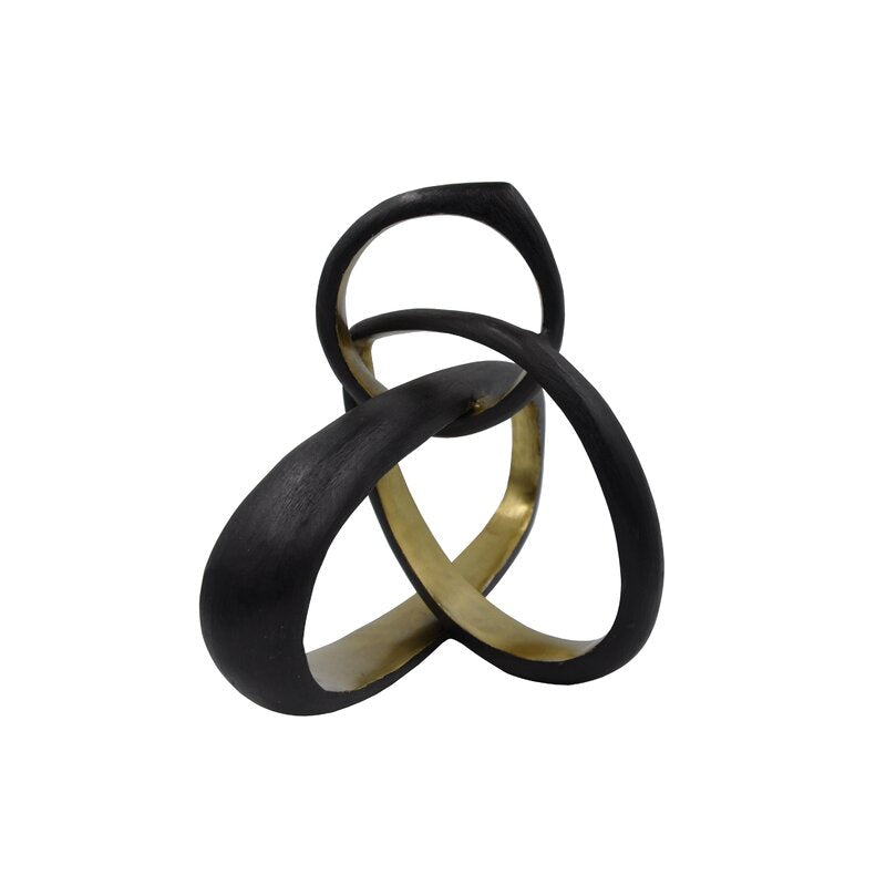Gold and Black Knot