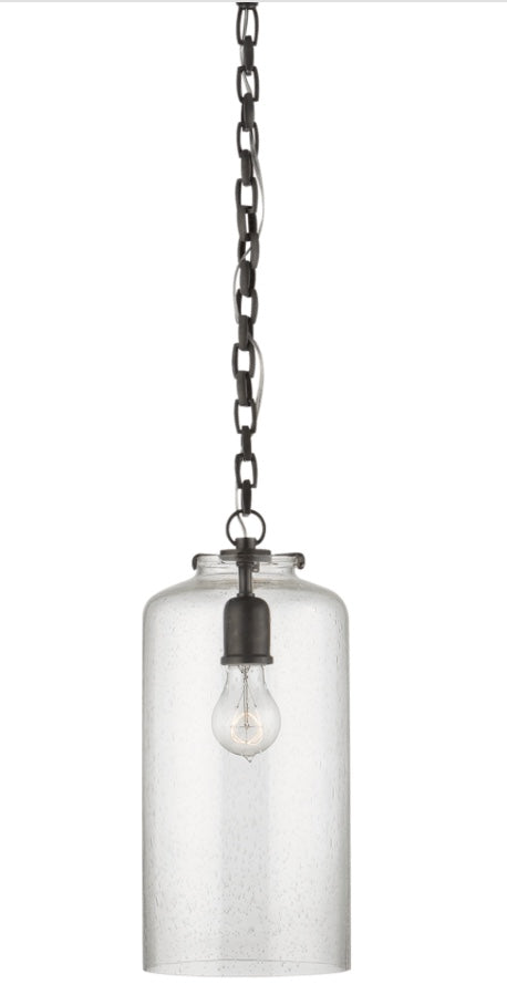 Clear Cylinder Pendant
