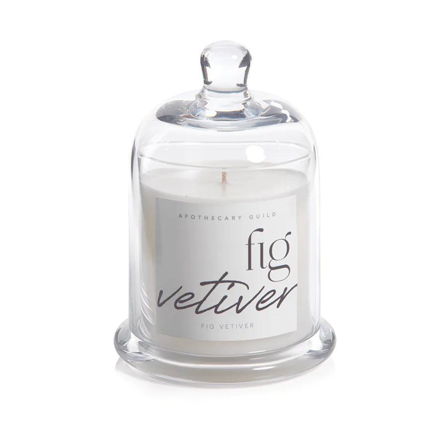 Candle Jar with Glass Dome