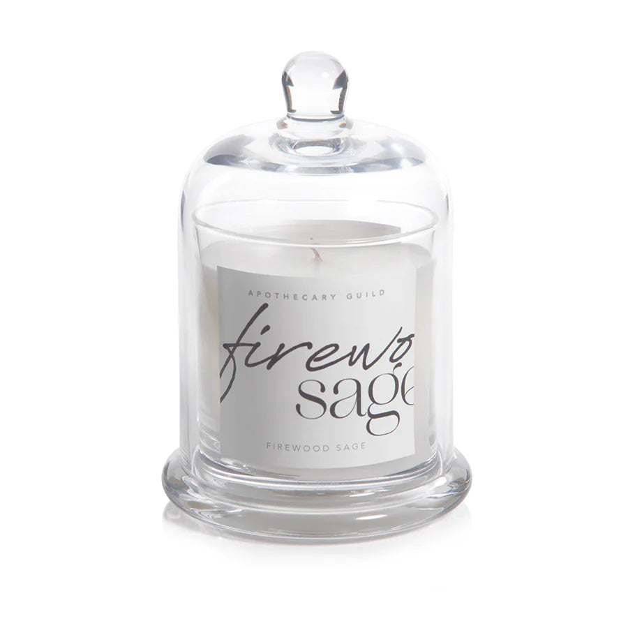 Candle Jar with Glass Dome