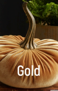Velvet Pumpkin - Large