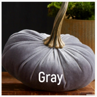 Velvet Pumpkin - Large