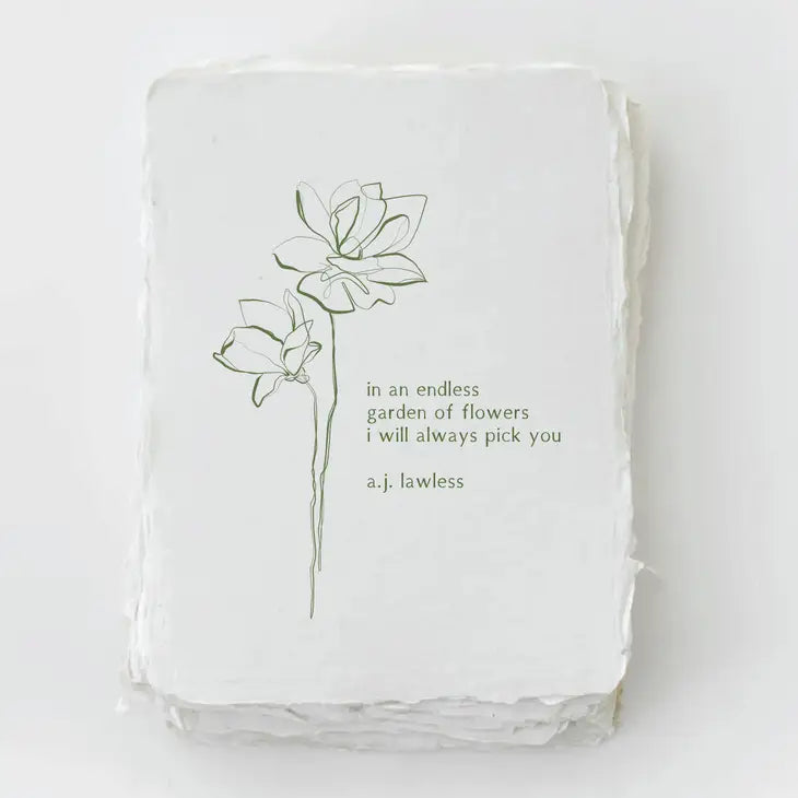 Handmade Paper Card