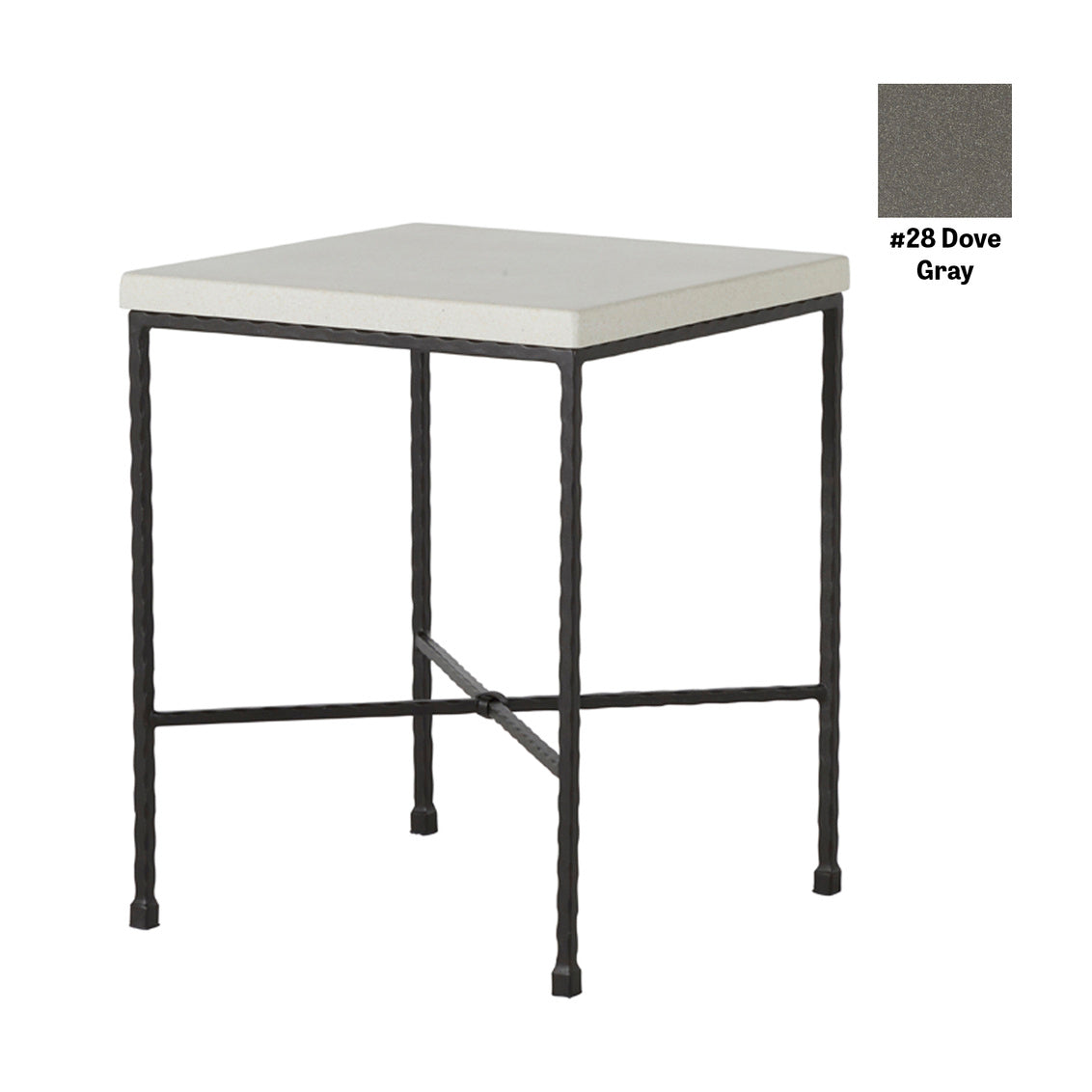 Italia 18” Square End Table