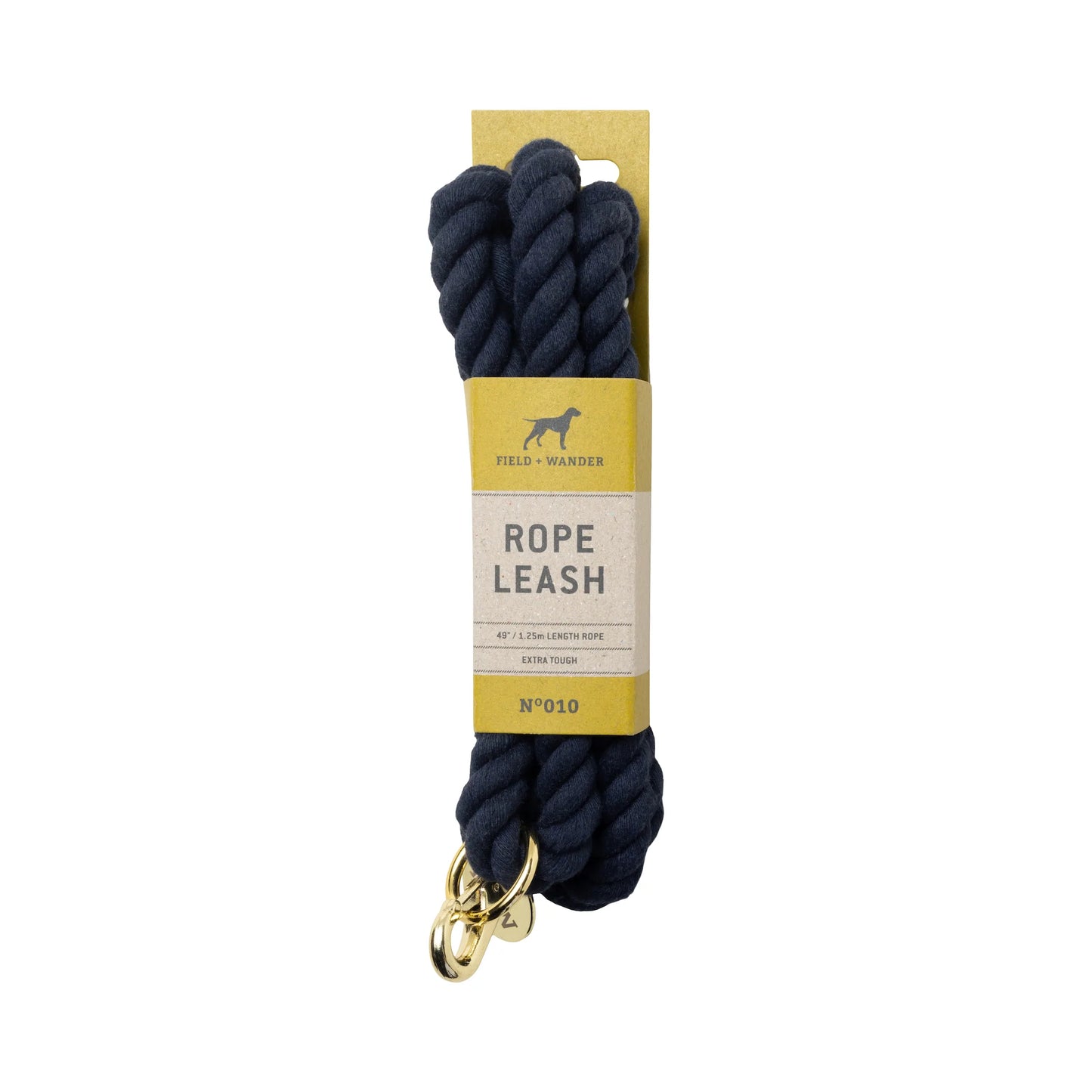 Navy Rope Leash