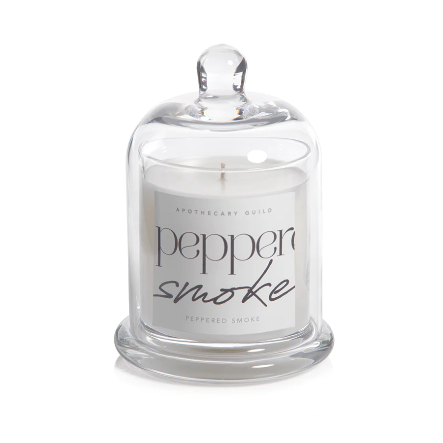 Candle Jar with Glass Dome