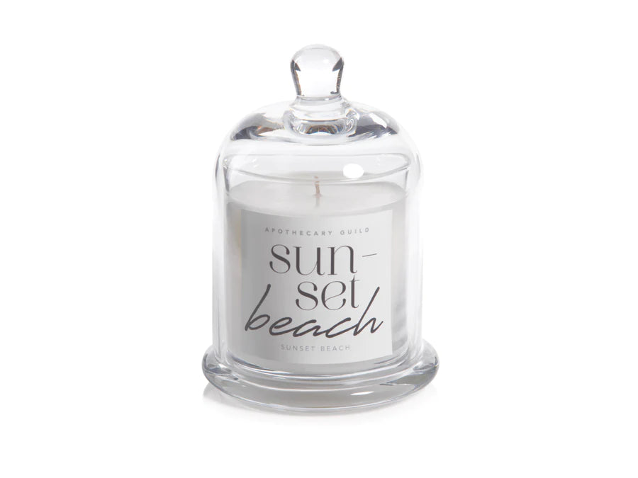 Candle Jar with Glass Dome