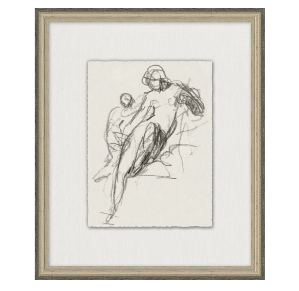 Charcoal Figure Study 1