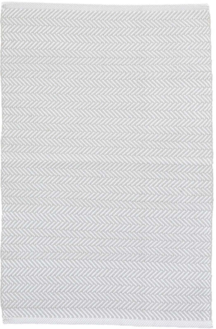 Herringbone Pearl In/Out 8x10 Rug