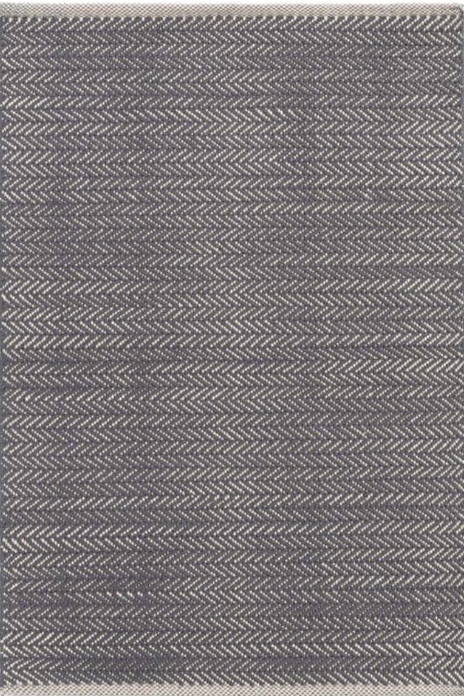 Herringbone Shale Cotton 2x3