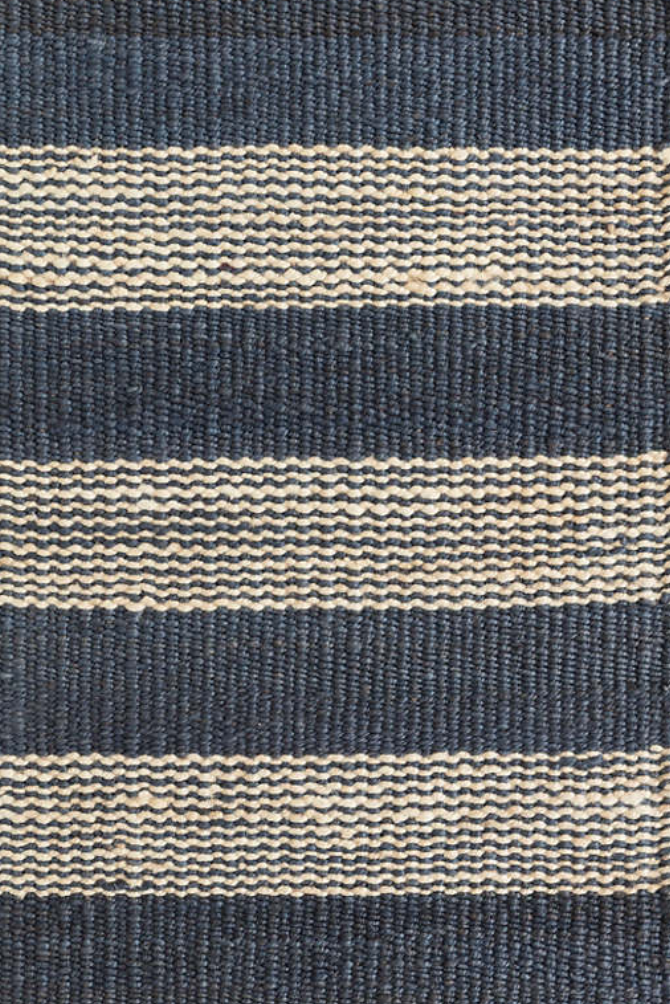 Denim Ticking Woven Jute