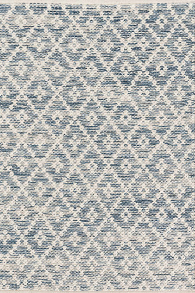 Melange Diamond Blue 2x3