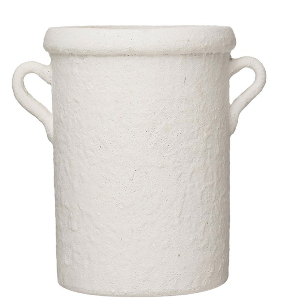 Cream Terra Cotta Pot